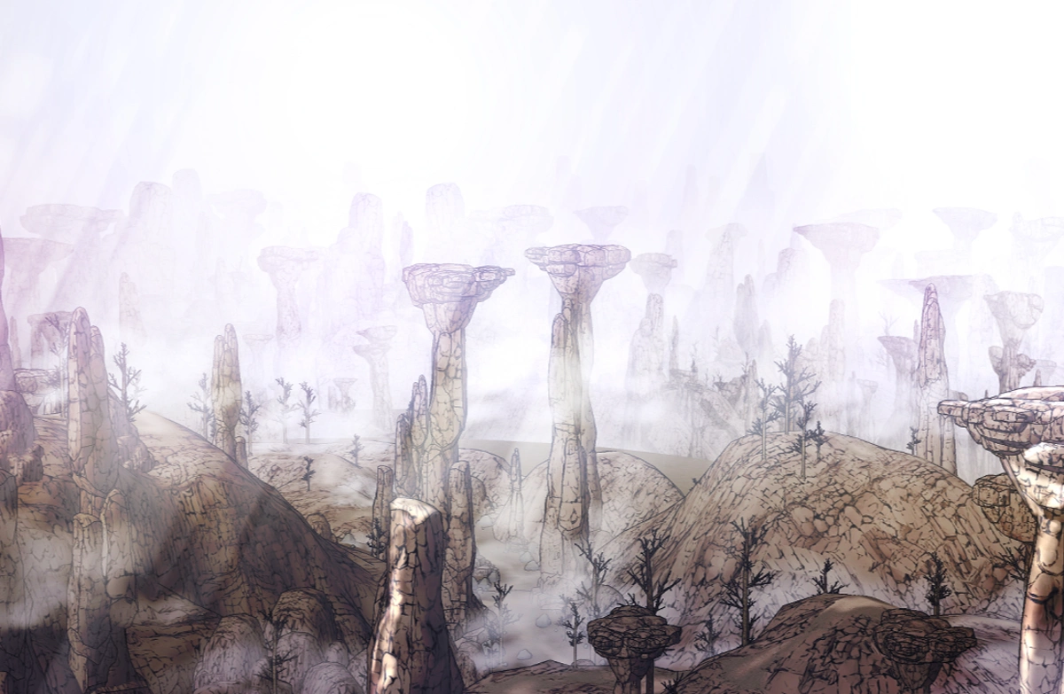 Natural Object Type D - Rock topography