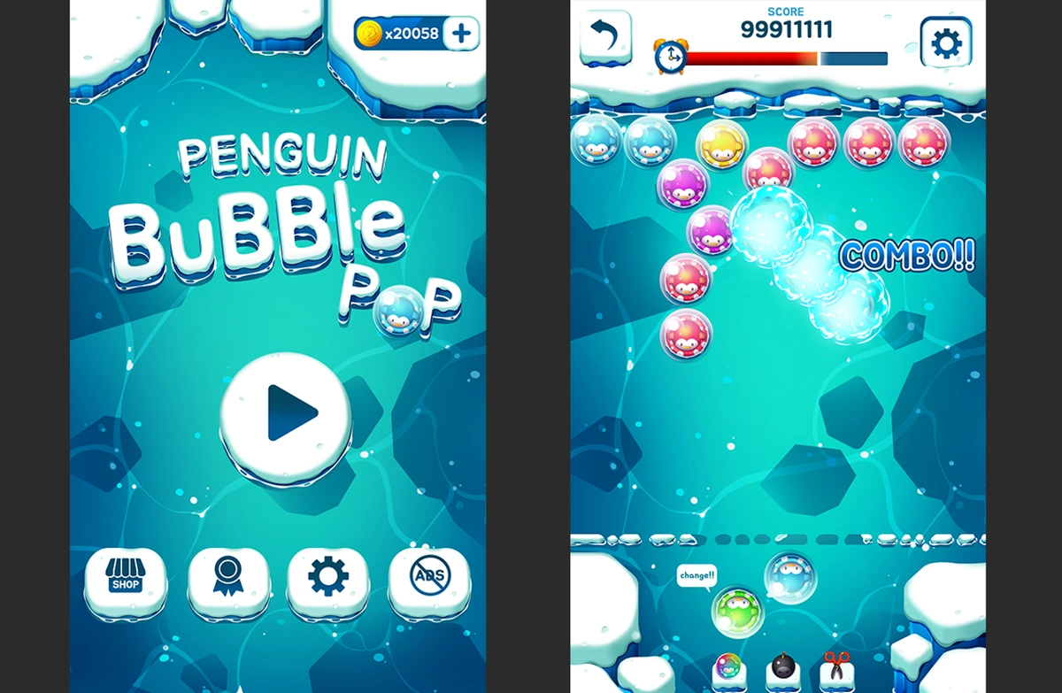 BUBBLE TOUCH jogo online no