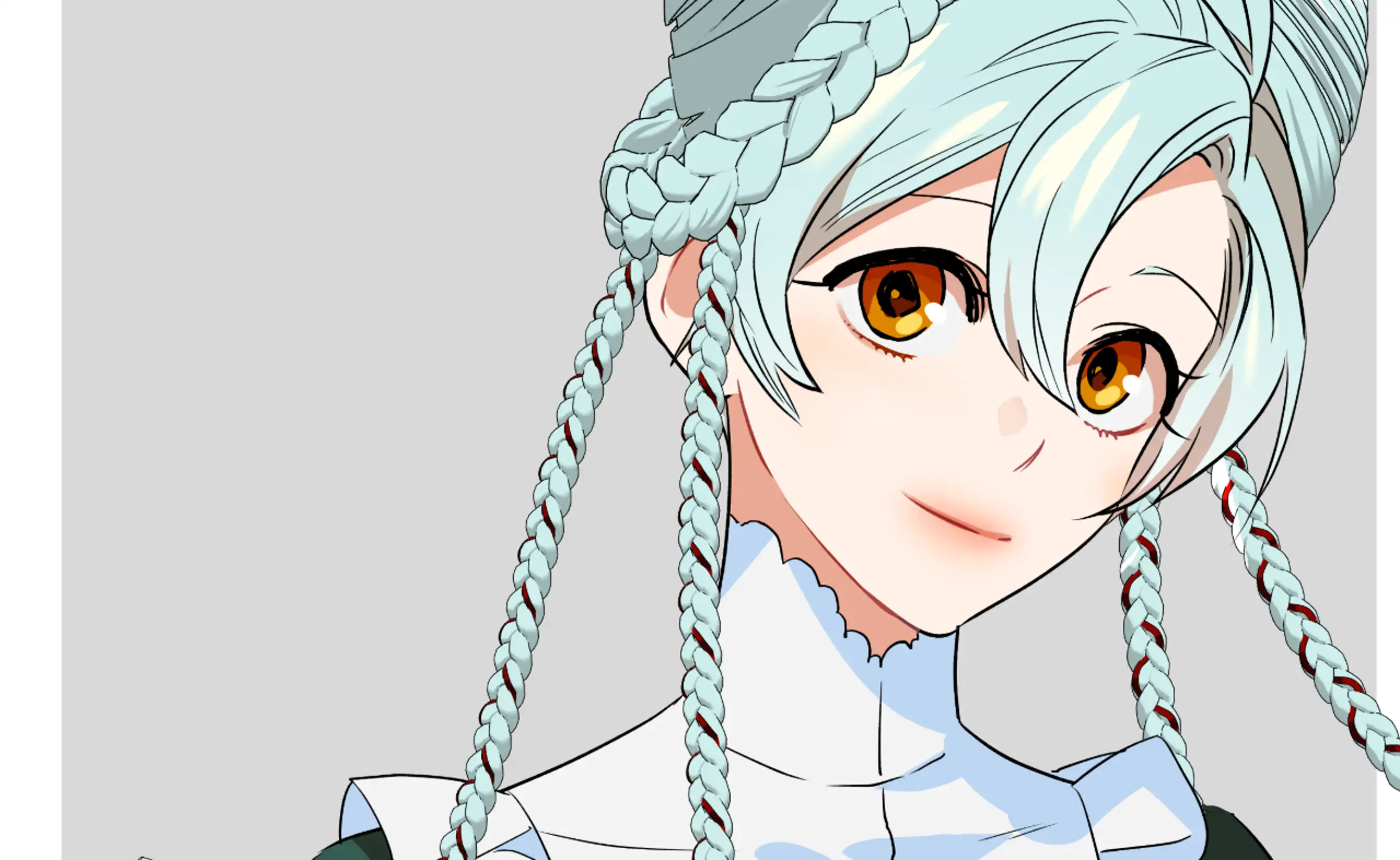 お嬢さん、今日はどんな髪型にしましょうか？ - お団子ヘアセット