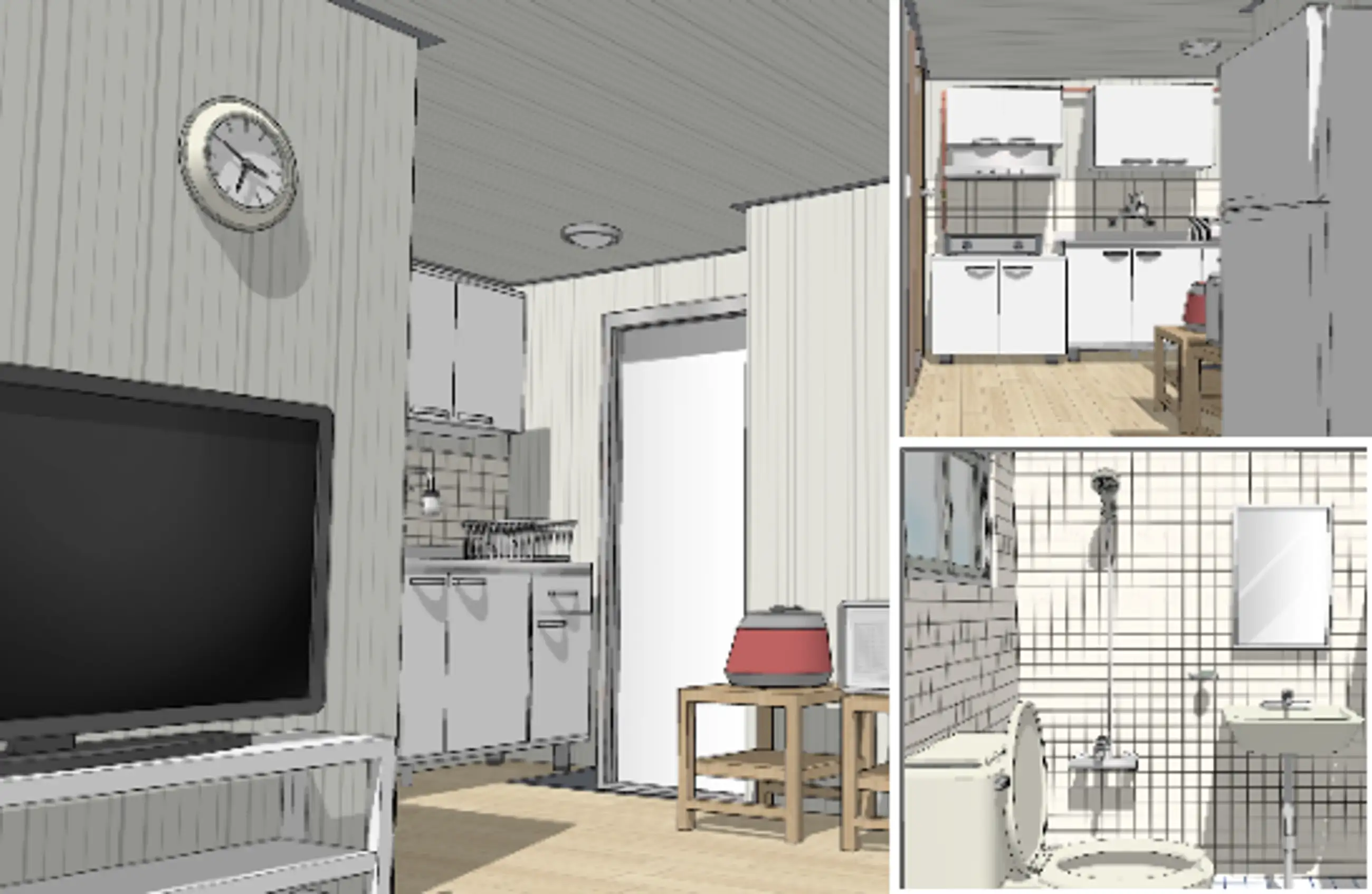 Small Studio Apartment Interior