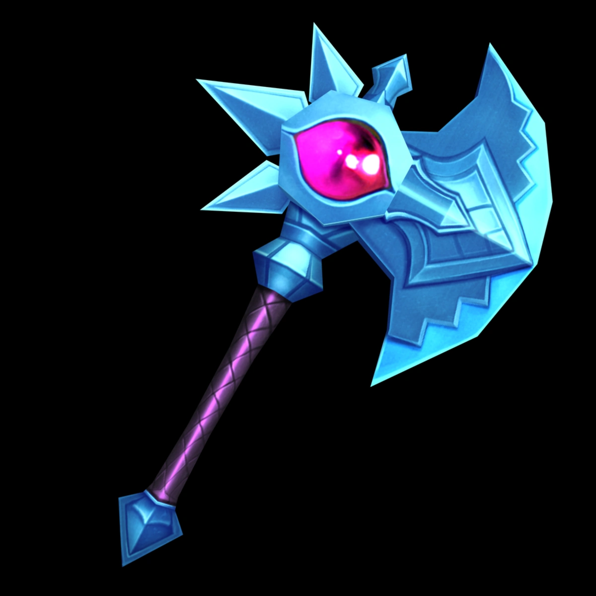 Magic Crescent Ax (blue)