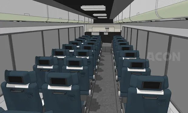 Inside and outside the express bus (23.02 Update ver.)