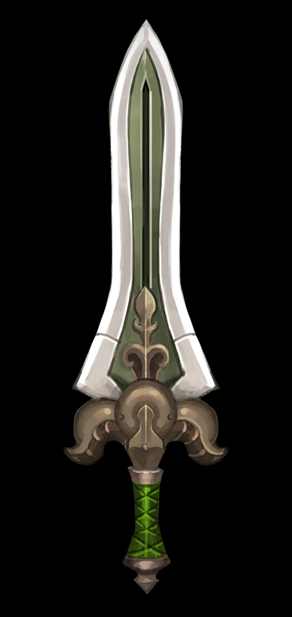 Weapon sward_01_009 (goldgreen)